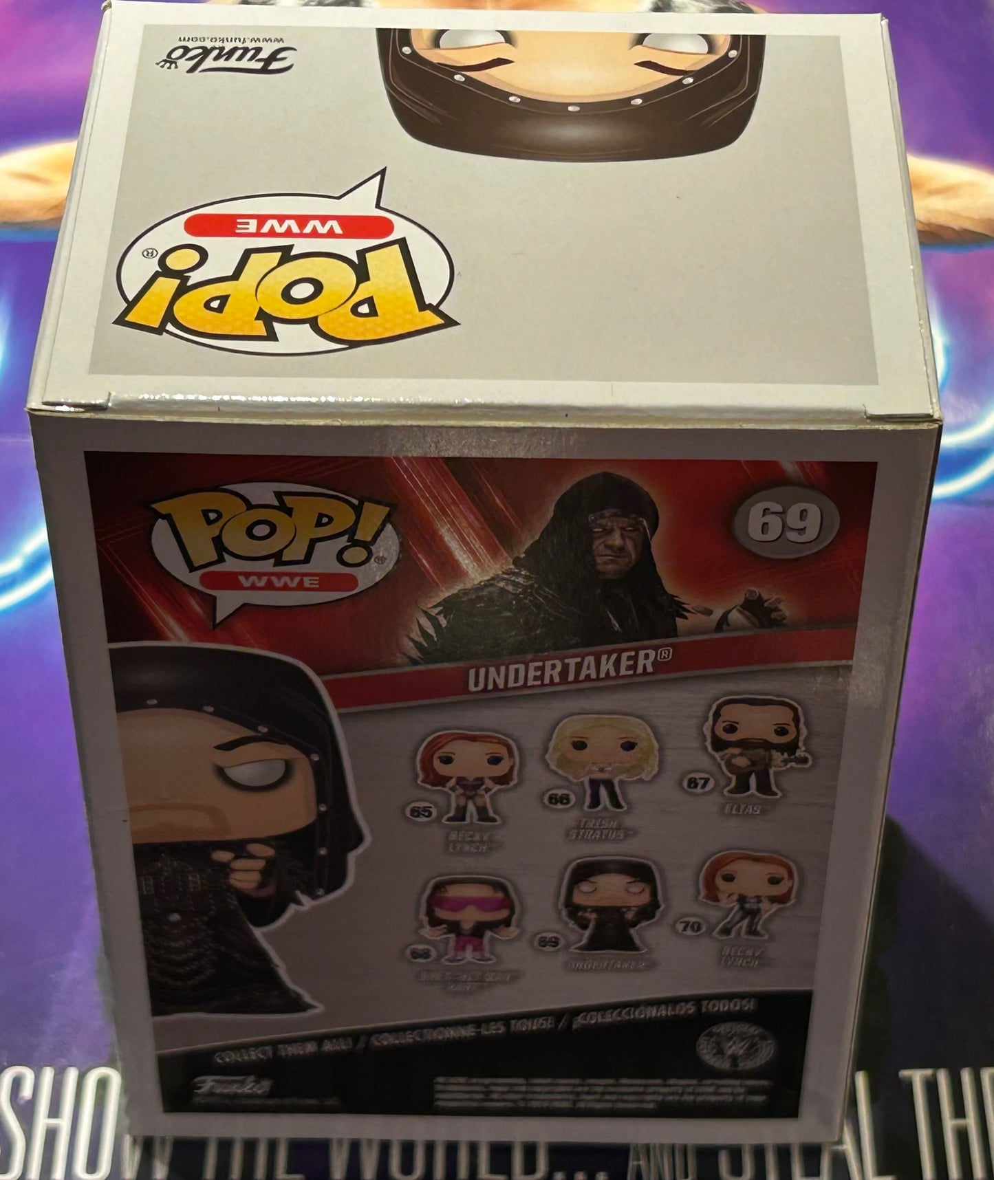 The Undertaker SIGNED WWE Funko Pop (Awesome Signature)