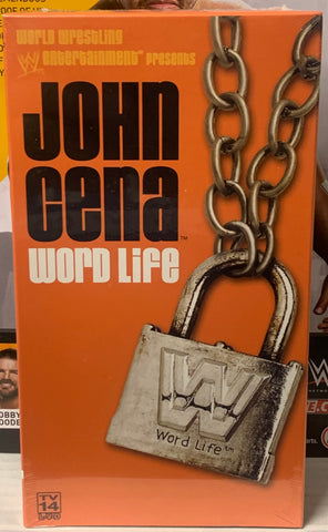 WWF WWE “John Cena Word Life” VHS (Brand New & Sealed)!!!