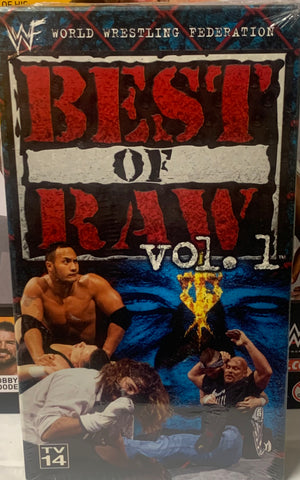 WWF WWE “IBest of RAW Vol. 1” VHS (Brand New & Sealed)!!!