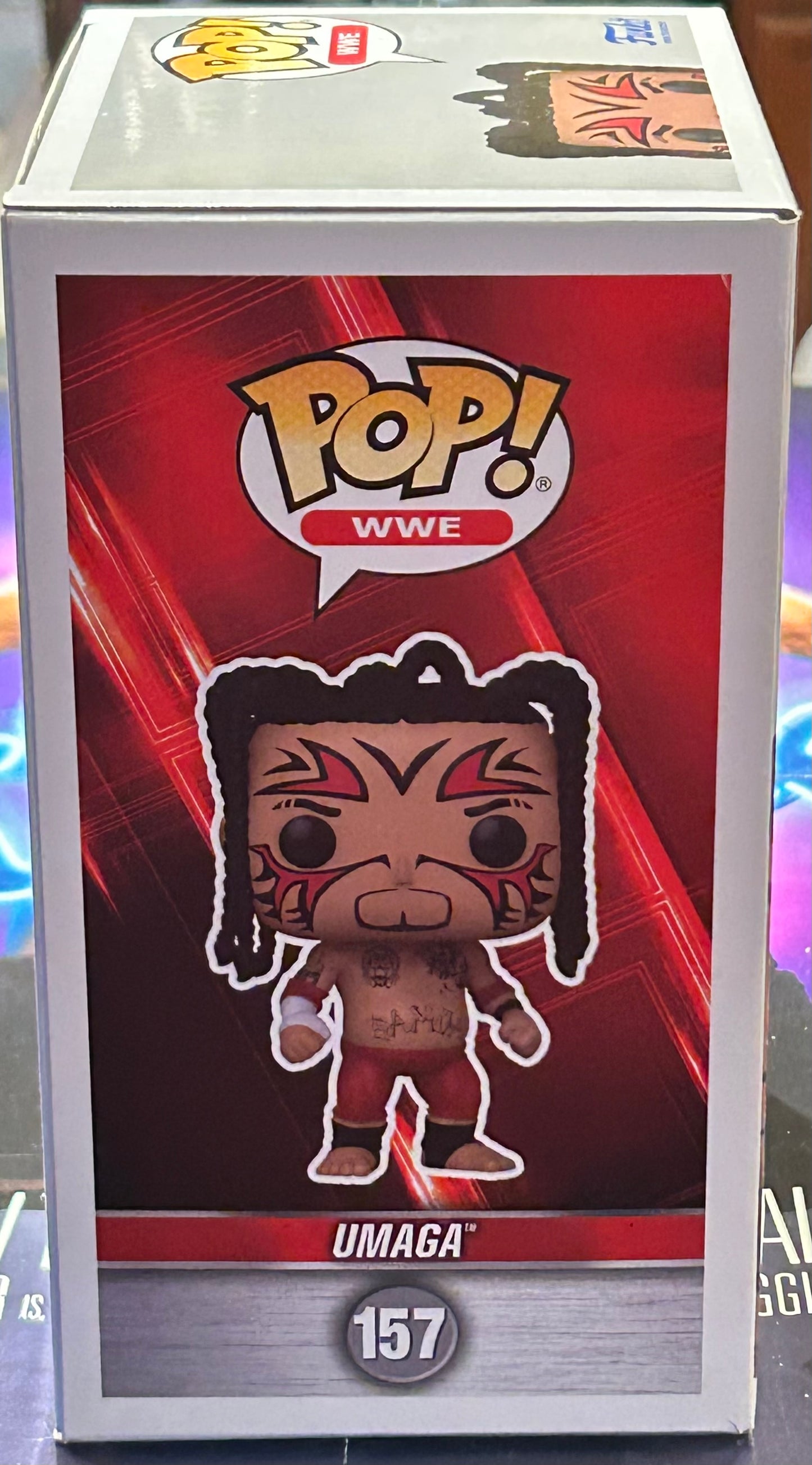 * Zilla Fatu SIGNED WWE Exclusive UMAGA Funko Pop (Comes w/COA)