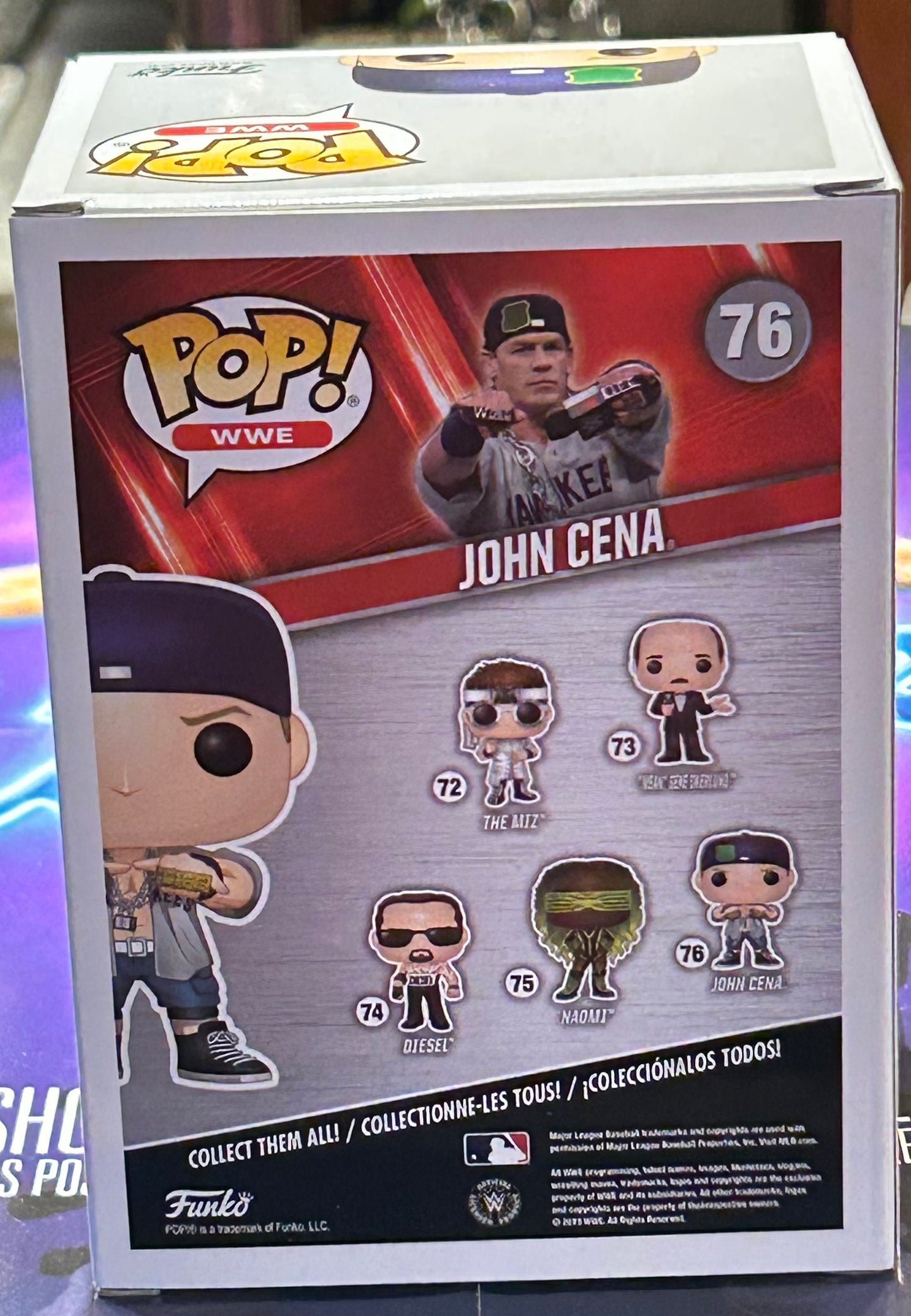 John Cena SIGNED WWE Funko Pop (Amazing Signature)