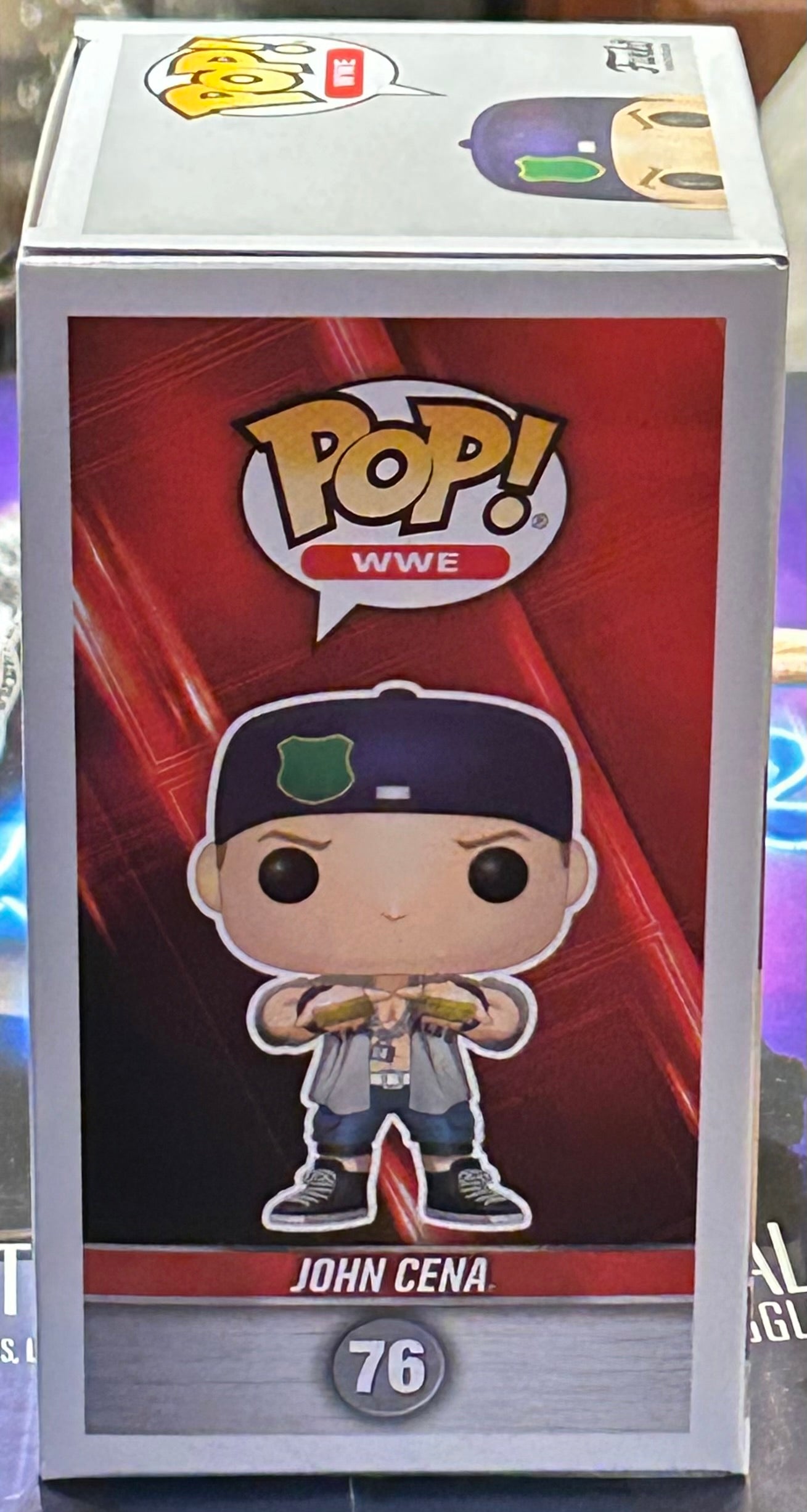 John Cena SIGNED WWE Funko Pop (Amazing Signature)