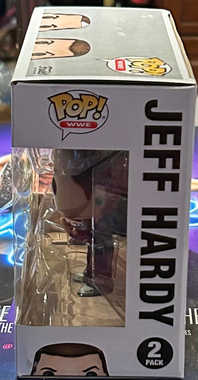 * Hardy Boyz SIGNED WWE Funko Pop (Awesome Piece)