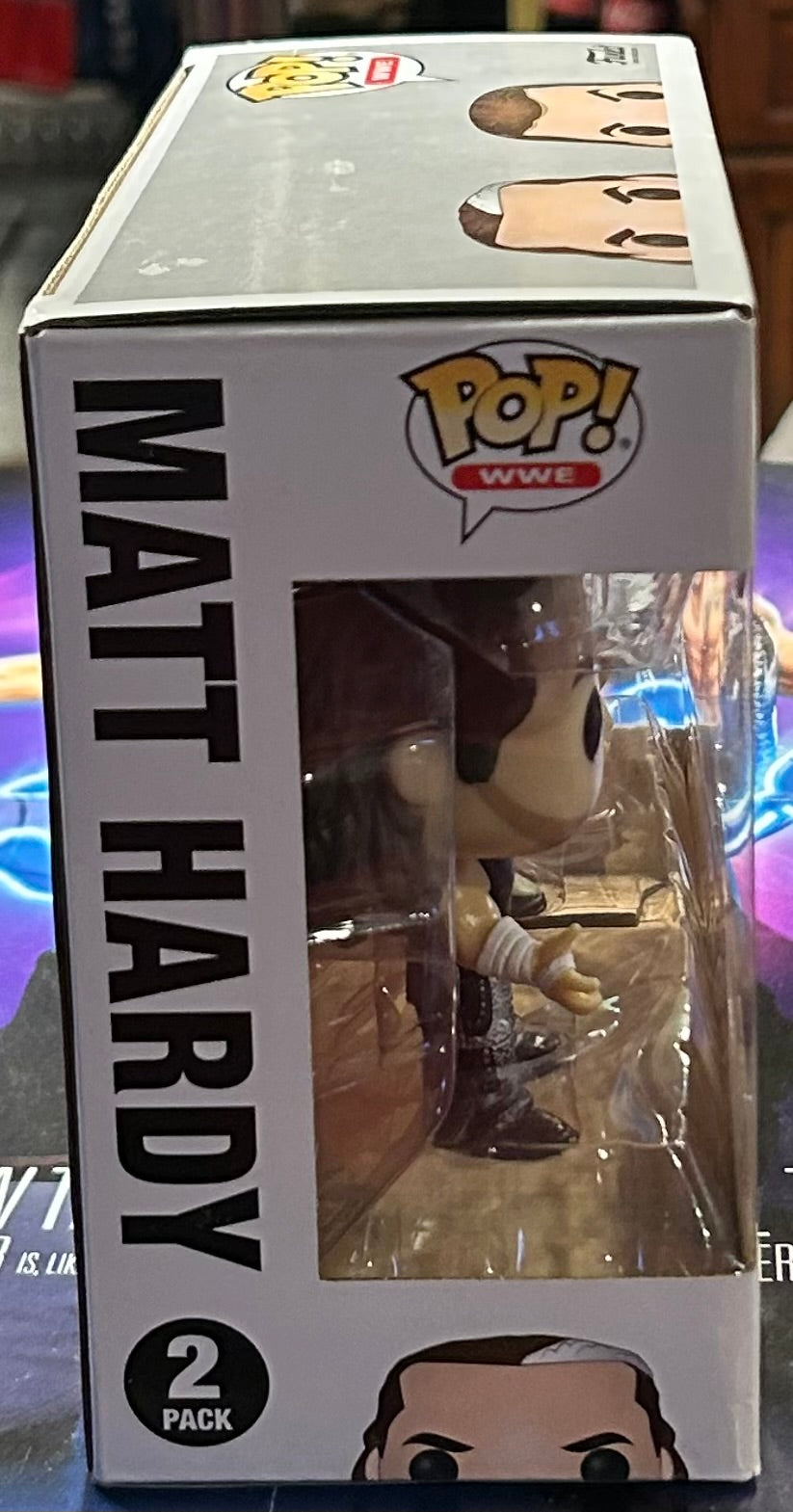 * Hardy Boyz SIGNED WWE Funko Pop (Awesome Piece)