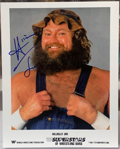 Hillbilly Jim Authentic Signed 8x10 Color Photo (Comes w/COA)