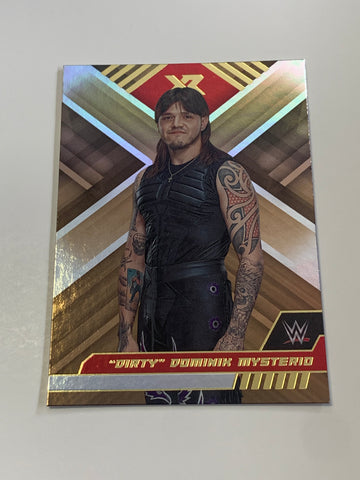 Dominik Mysterio 2023 WWE Chronicles XR Card Judgement Day