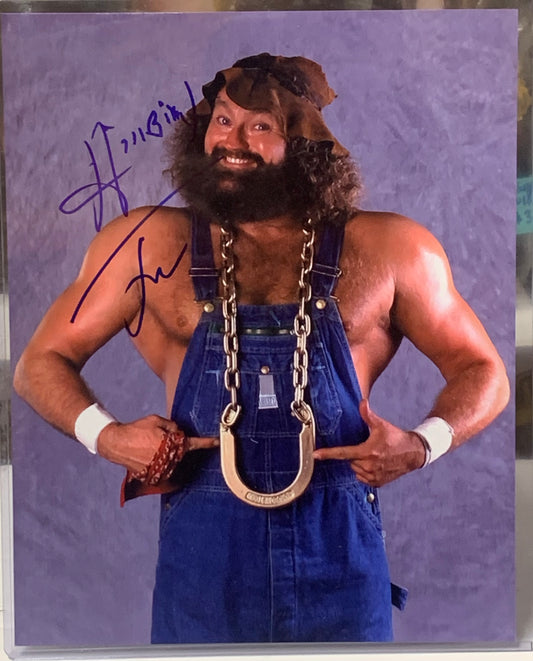 Hillbilly Jim Authentic Signed 8x10 Color Photo (Comes w/COA)