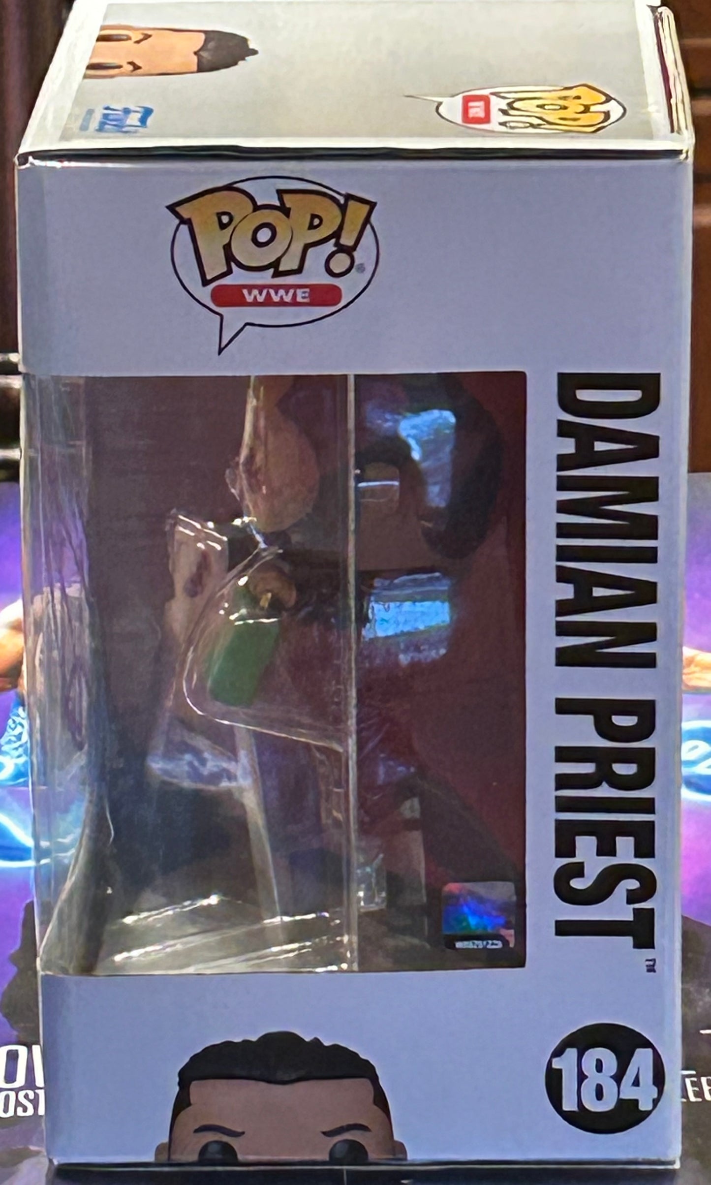 * Damian Priest SIGNED WWE “Money In The Bank” Funko Pop (Beautiful Signature)