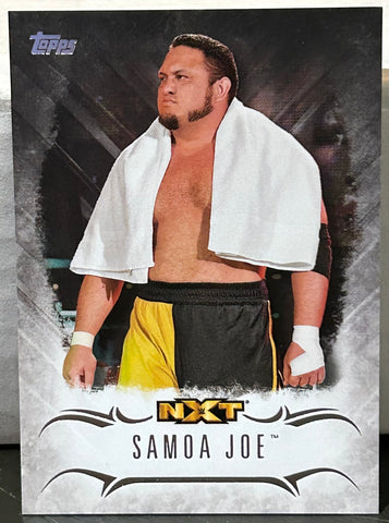 Samoa Joe 2016 NXT WWE Topps Undisputed Card