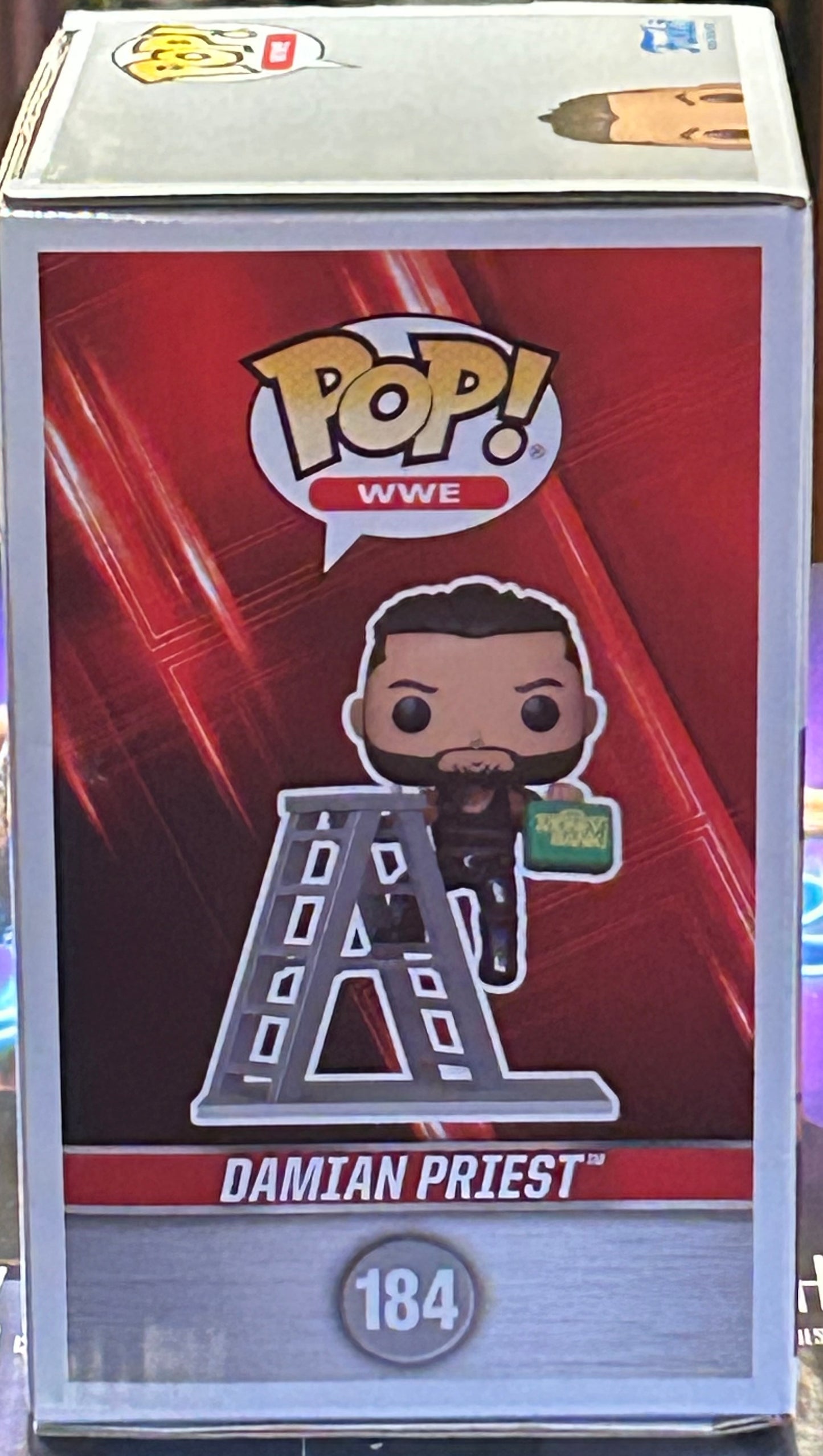 * Damian Priest SIGNED WWE “Money In The Bank” Funko Pop (Beautiful Signature)