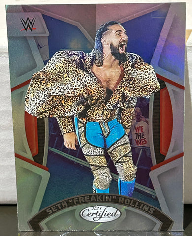 Seth Rollins 2023 WWE Panini Chronicles Certified Card