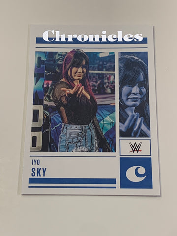 Iyo Sky 2023 WWE Panini Chronicles Card