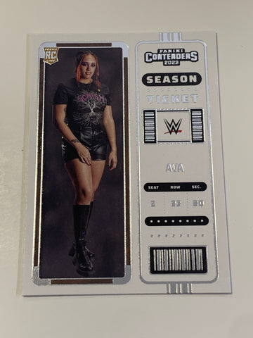 Ava 2023 WWE Panini Chronicles Contenders Card