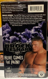 Brock Lesnar WWF WWE VHS “Here Comes The Pain (Brand New & Sealed)