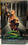 WWF WWE Summerlam 2001 VHS The Rock (Brand New & Sealed)