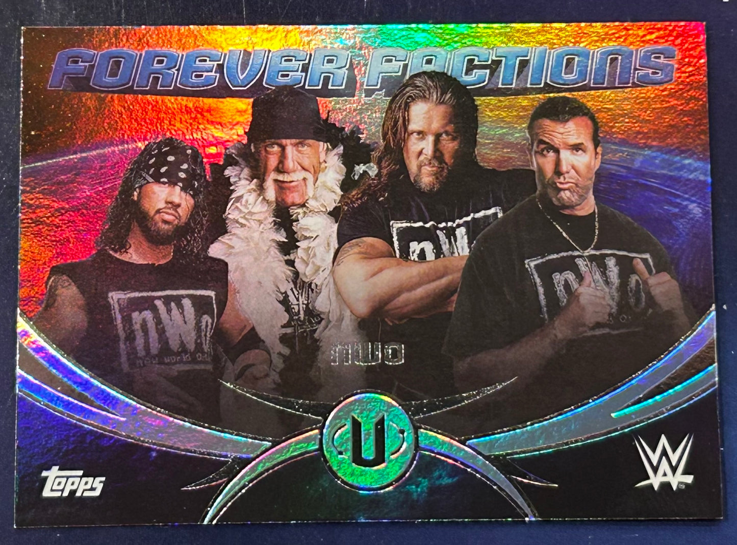 *  NWO New World Order 2025 WWE Topps Universe “Forever Factions” Insert Card