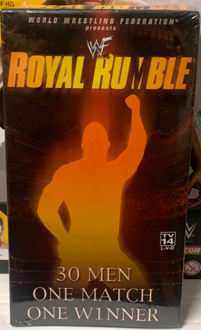 WWF WWE VHS “Royal Rumble 2002”  (Brand New & Sealed)