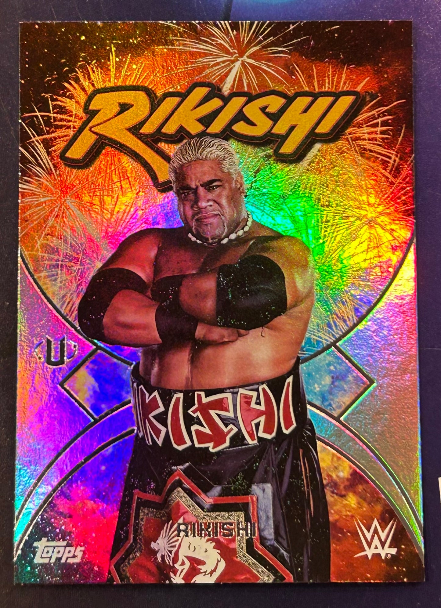 * Rikishi 2025 WWE Topps Universe “Namesakes” Insert Card