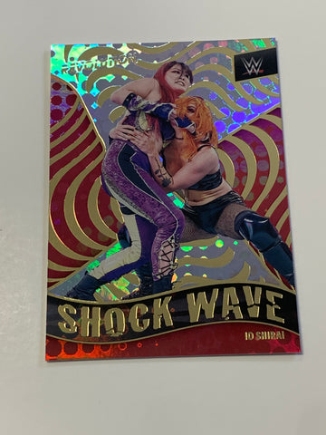 Iyo Sky 2022 WWE Revolution “Shock Wave” Insert Card