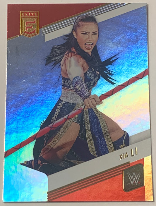 Xia Li 2023 WWE Panini Donruss Elite Card