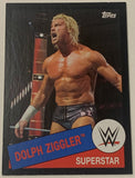 Dolph Ziggler 2015 WWE Topps Heritage Black Parallel Card