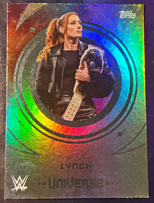 * Becky Lynch 2025 Topps Universe Card