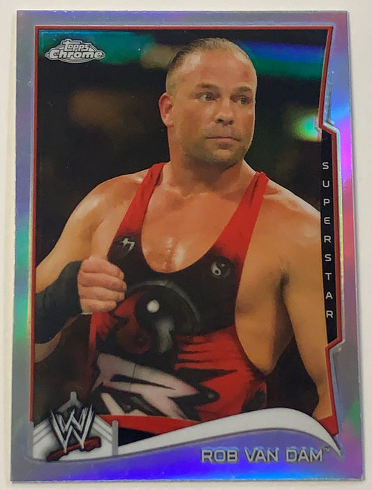 RVD Rob Van Dam 2014 WWE Topps Chrome REFRACTOR