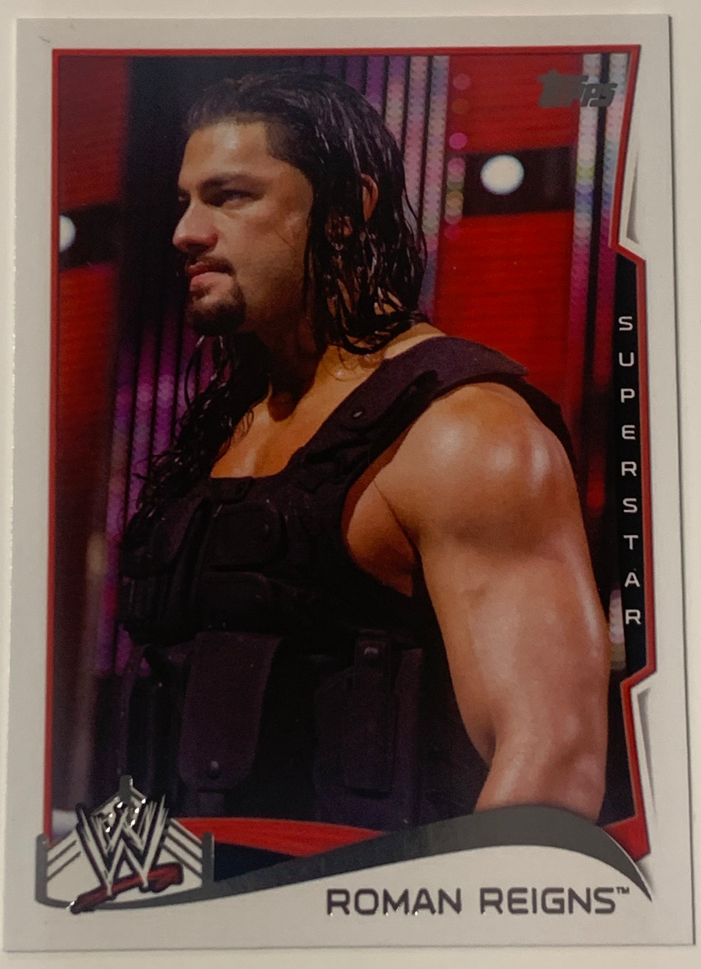 Roman Reigns 2014 WWE Topps Card