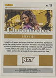 Lola Vice 2023 WWE NXT Panini Chronicles Rookie Card