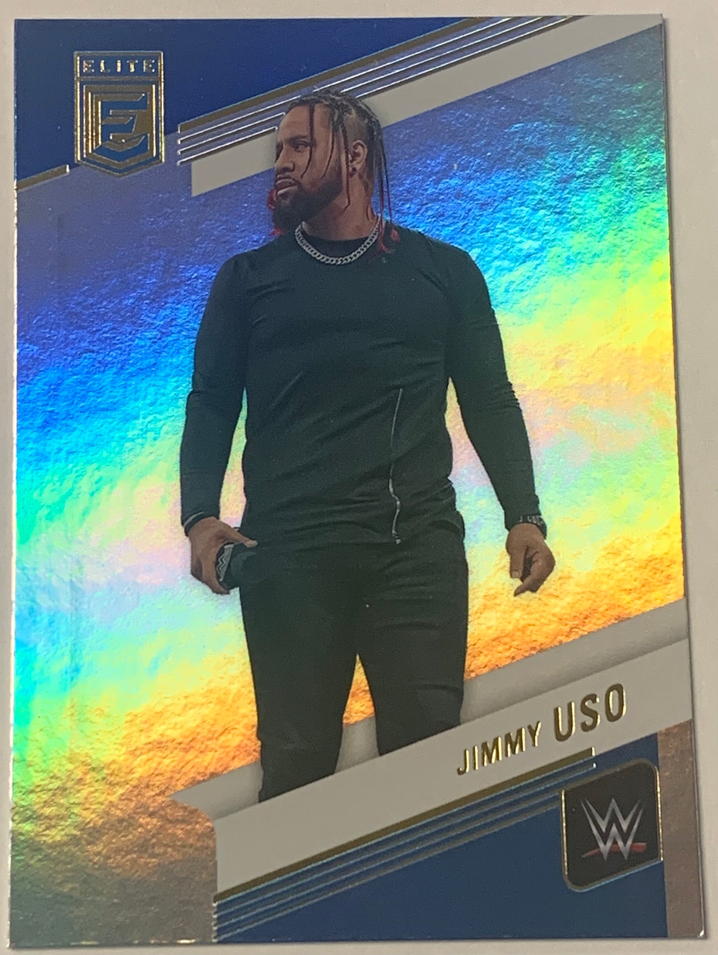 Jimmy Uso 2023 WWE Panini Donruss Elite Card (Bloodline)