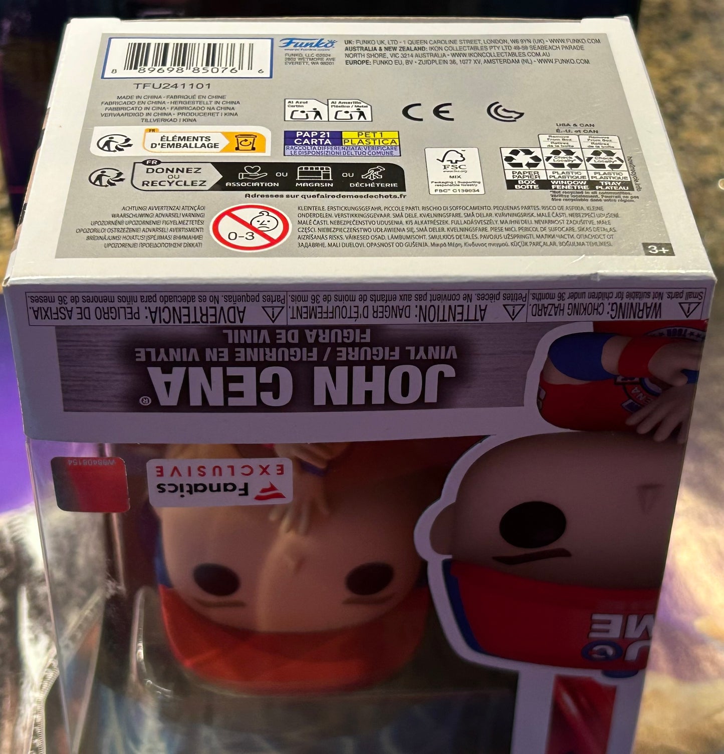 * John Cena WWE Funko Pop #177 (Fanatics Exclusive)