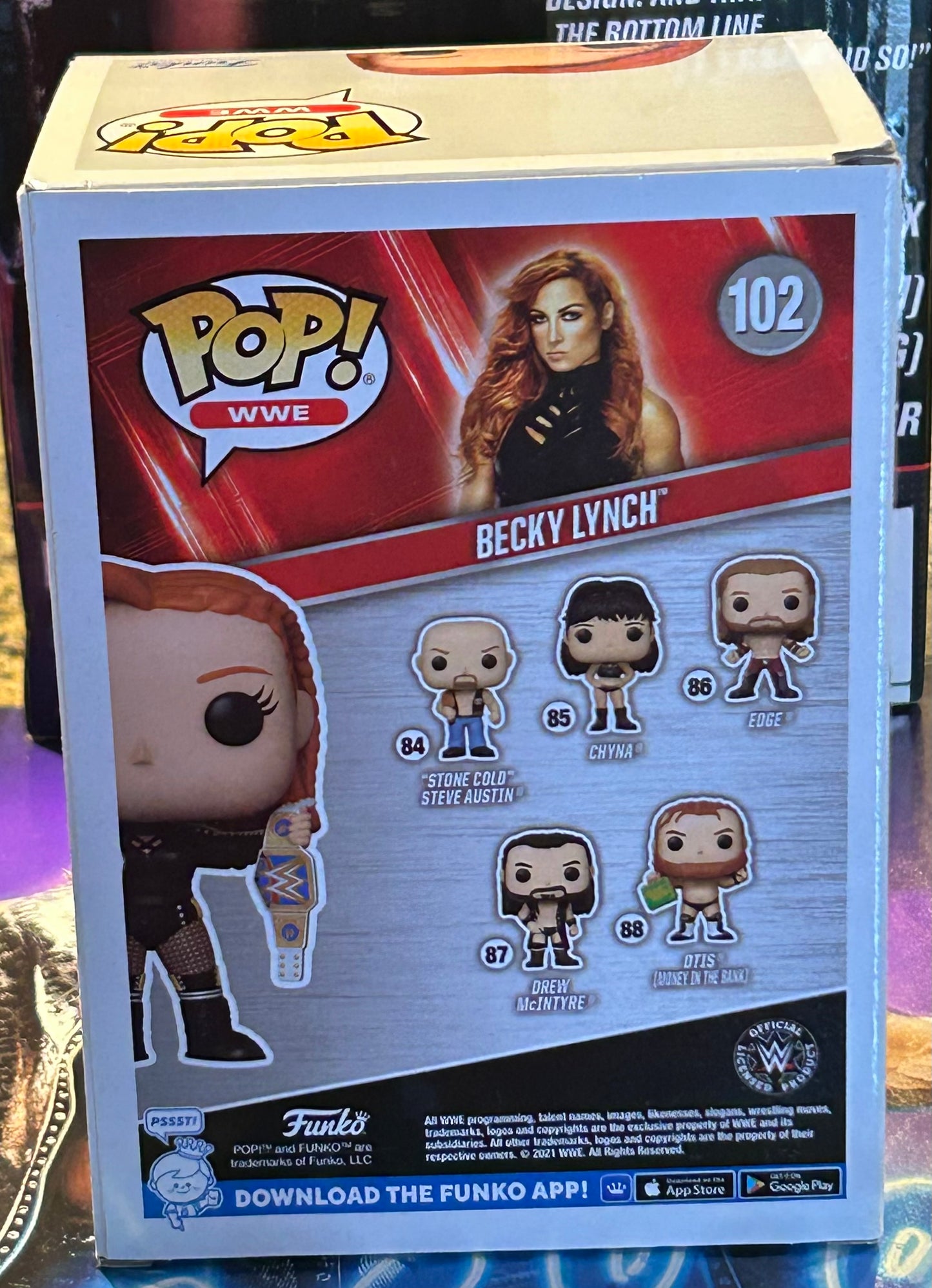 * Becky Lynch (Metallic) WWE Exclusive Funko Pop