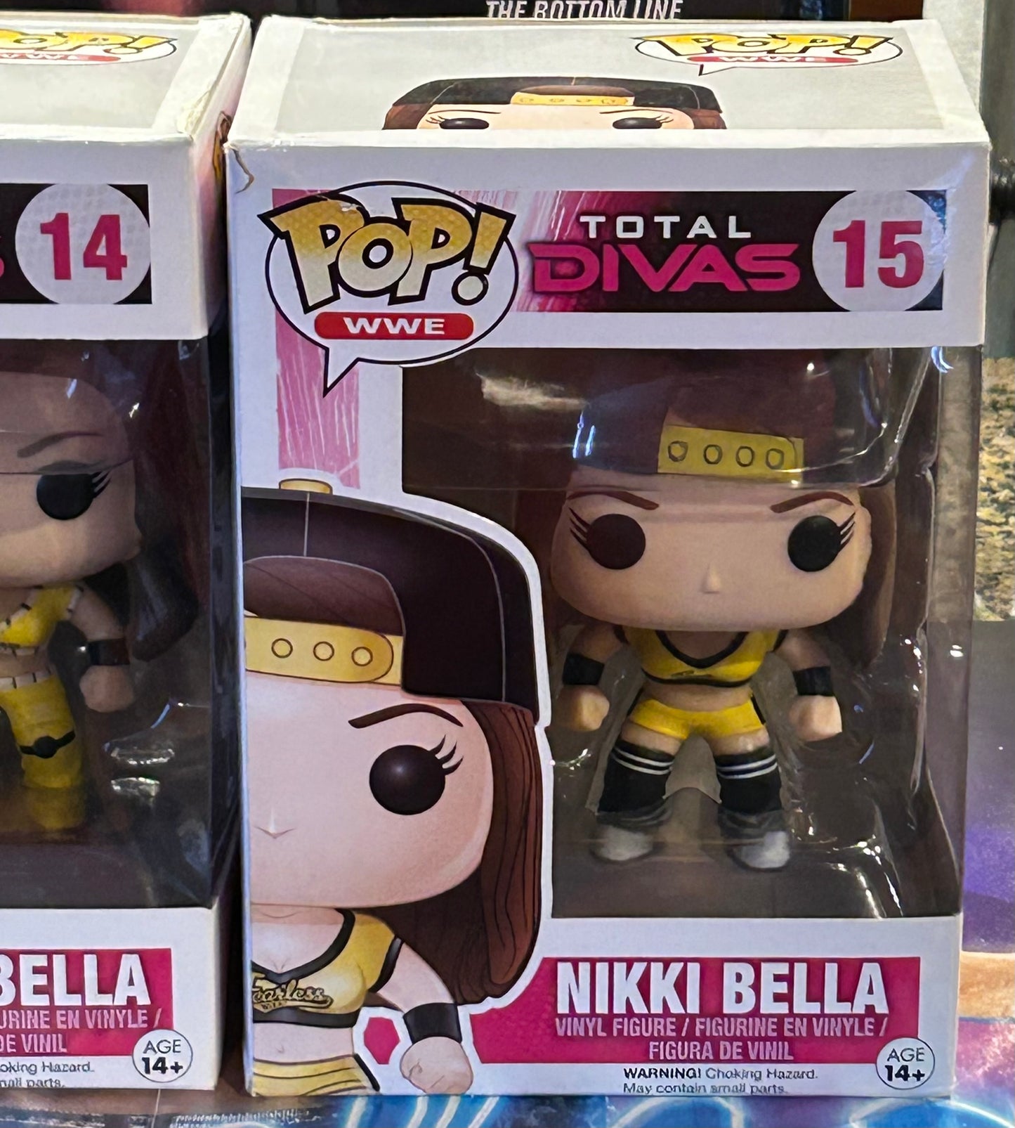 * The Bella Twins (Nikki & Brie) WWE Funko Pops