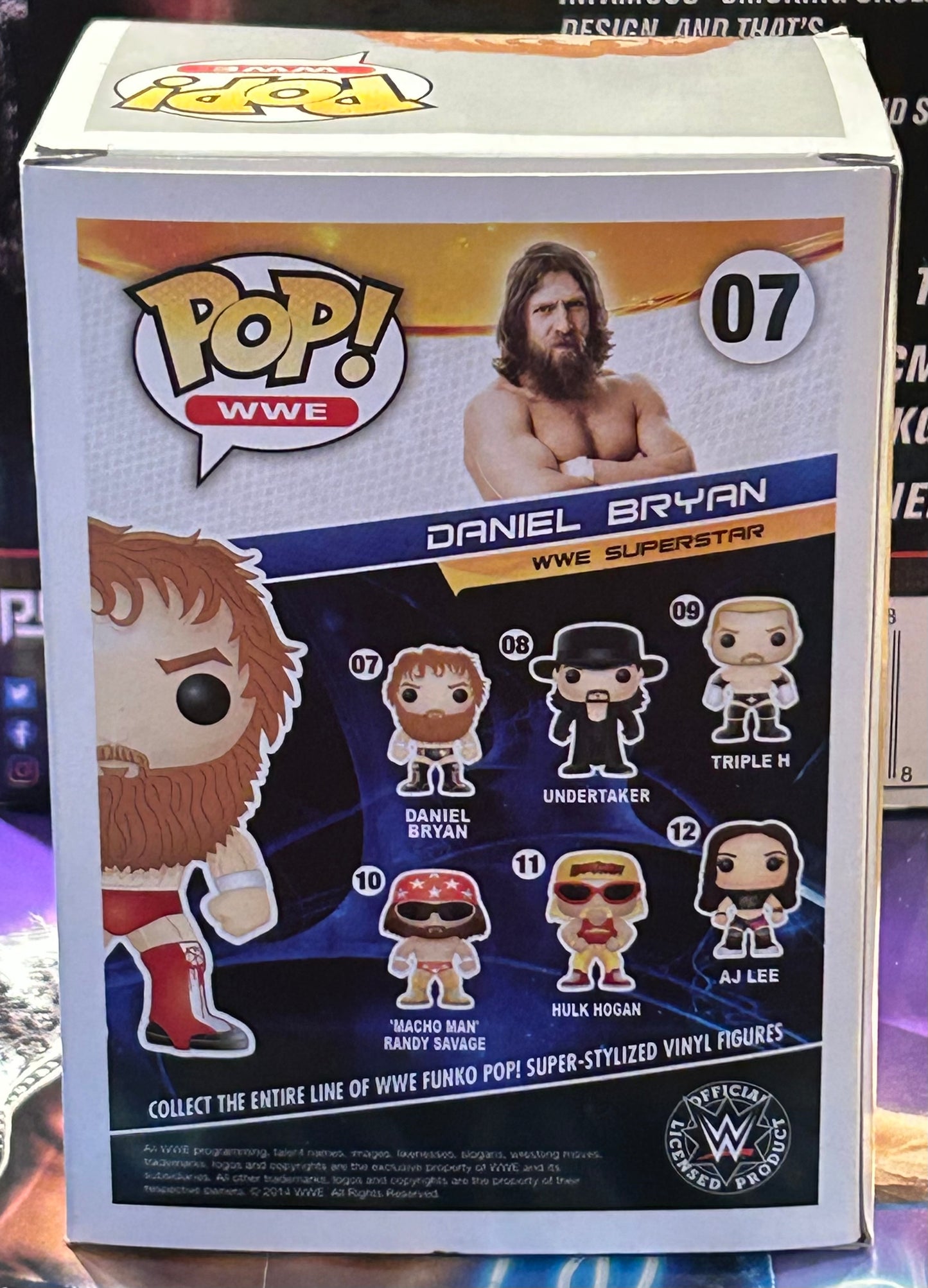 * Daniel Bryan WWE Exclusive Funko Pop