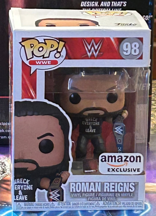 * Roman Reigns WWE Exclusive Funko Pop #98