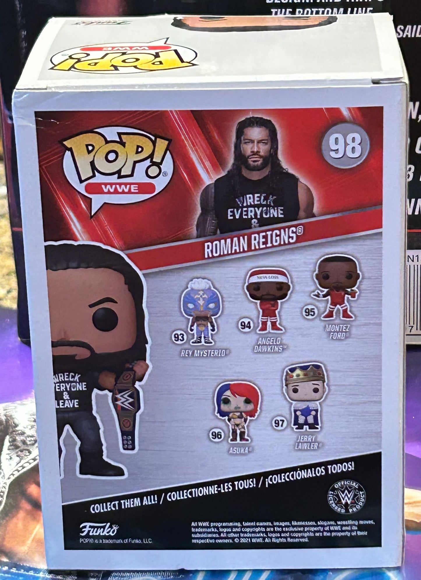 * Roman Reigns WWE Exclusive Funko Pop #98