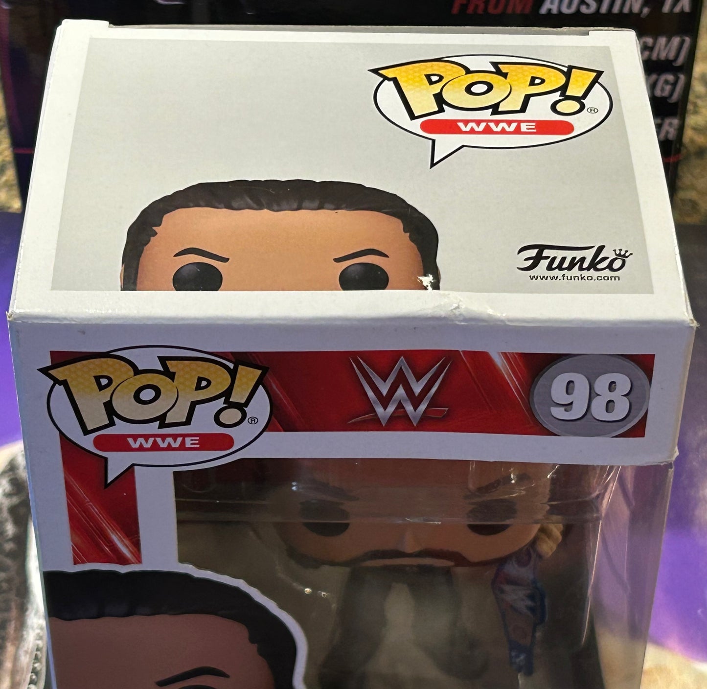 * Roman Reigns WWE Exclusive Funko Pop #98
