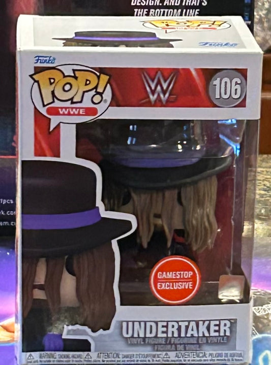 * The Undertaker WWE Gamestop Exclusive Funko Pop