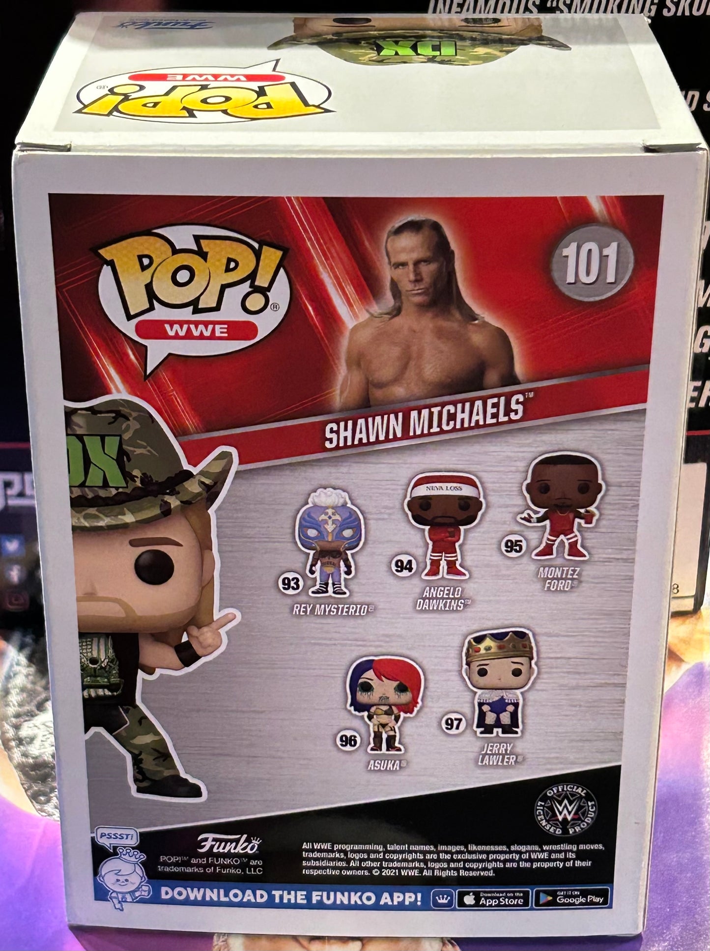 * Shawn Michaels DX WWE Gamestop Exclusive Funko Pop