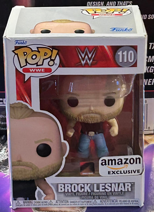 * Brock Lesnar WWE Amazon Exclusive Funko Pop