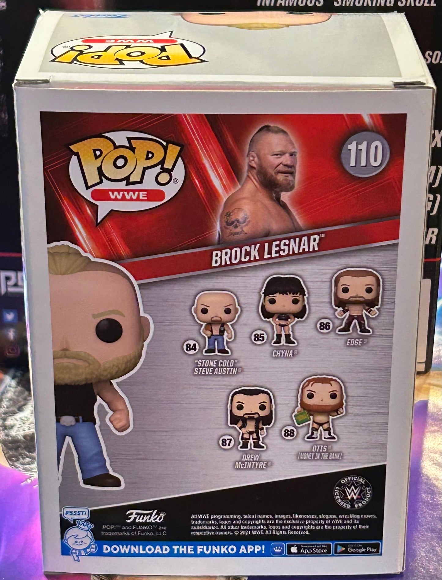 * Brock Lesnar WWE Amazon Exclusive Funko Pop