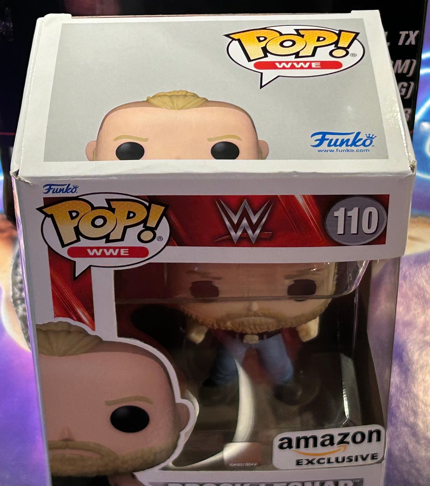 * Brock Lesnar WWE Amazon Exclusive Funko Pop