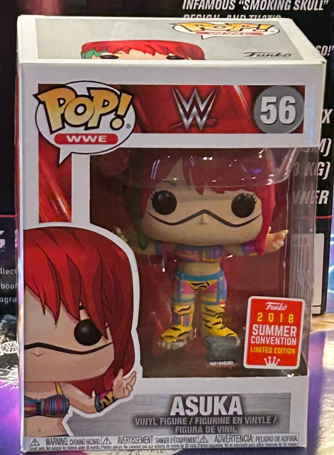 * Asuka WWE “2018 Summer Convention” Exclusive Funko Pop