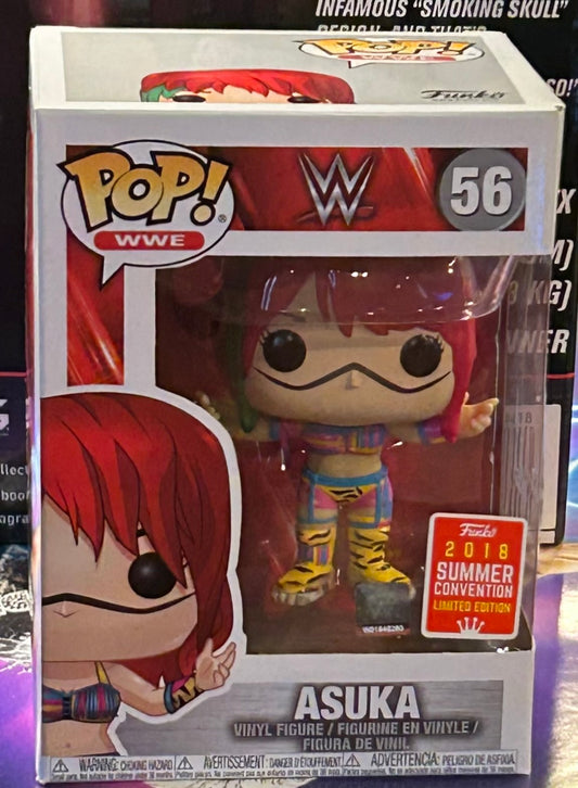 * Asuka WWE “2018 Summer Convention” Exclusive Funko Pop