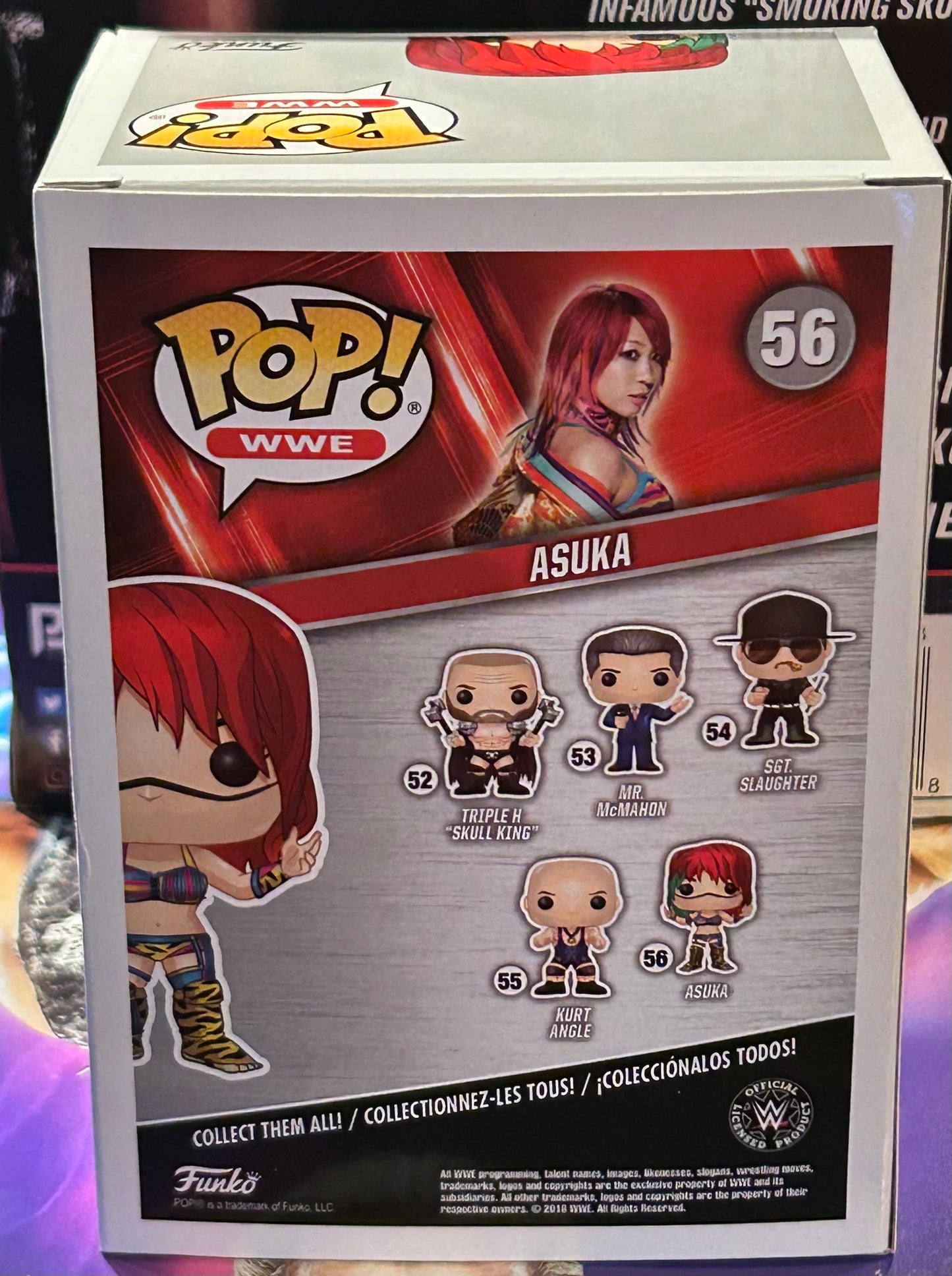 * Asuka WWE “2018 Summer Convention” Exclusive Funko Pop