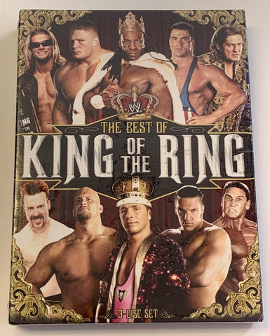 WWE DVD “The Best of The King of The Ring” 3-Disc Set SEALED Brand New