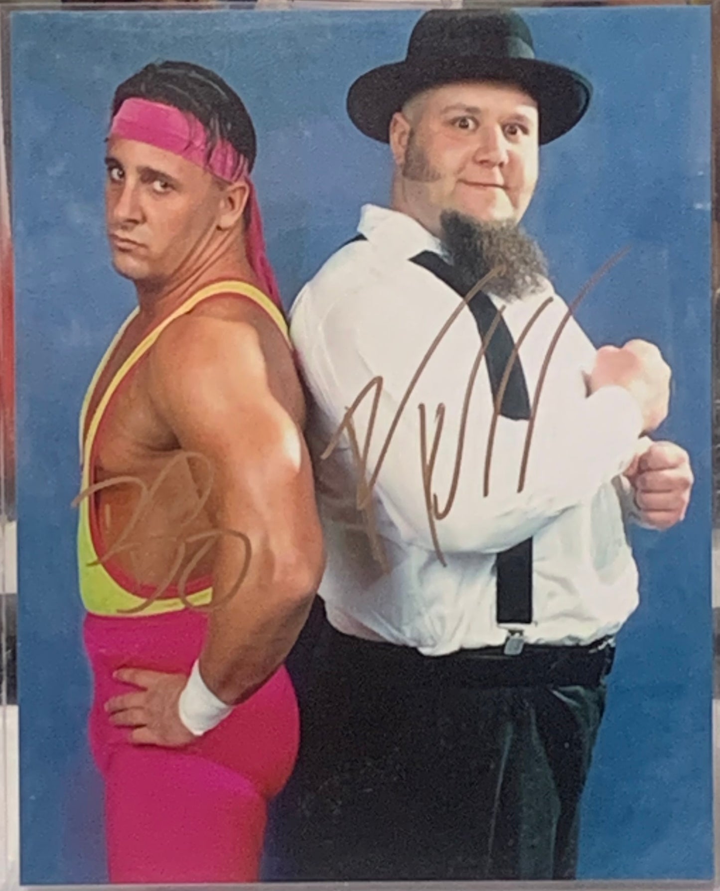 Danny Doring & Roadkill Dual Signed ECW 8x10 Color Photo (Comes w/COA)