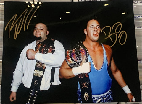 Danny Doring & Roadkill Dual Signed ECW 8x10 Color Photo (Comes w/COA)