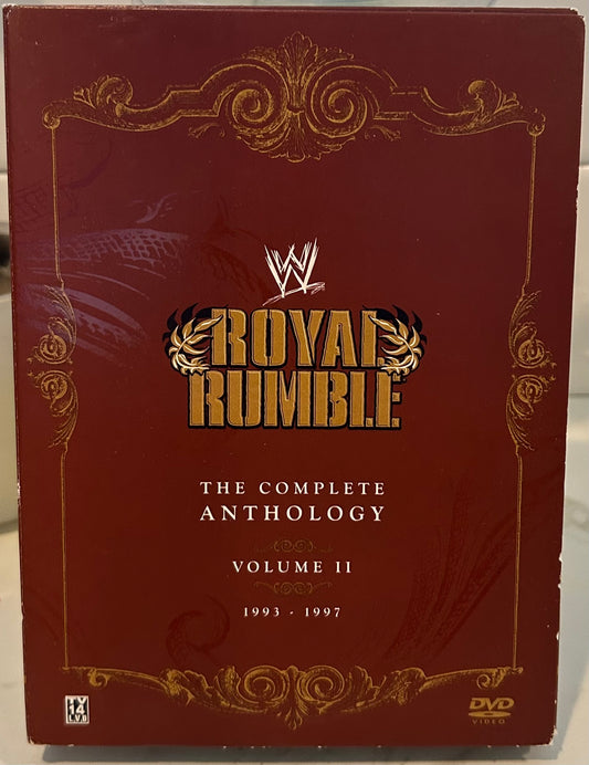 + WWE DVD “Royal Rumble Anthology Vol. 2 (1993-1997)” (5-Disc set)