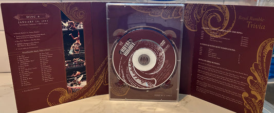 + WWE DVD “Royal Rumble Anthology Vol. 2 (1993-1997)” (5-Disc set)